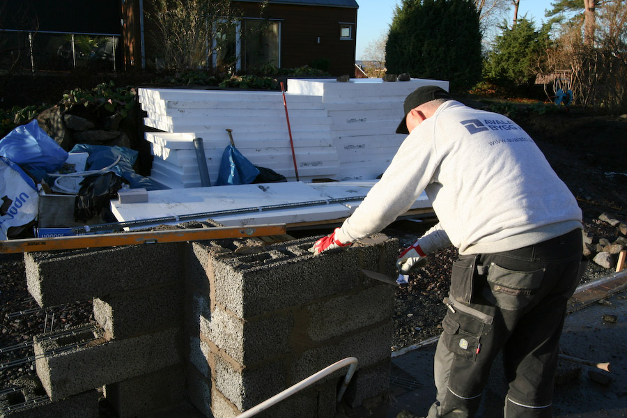 Nyproduktion villa Vstergrds Vale, Nset