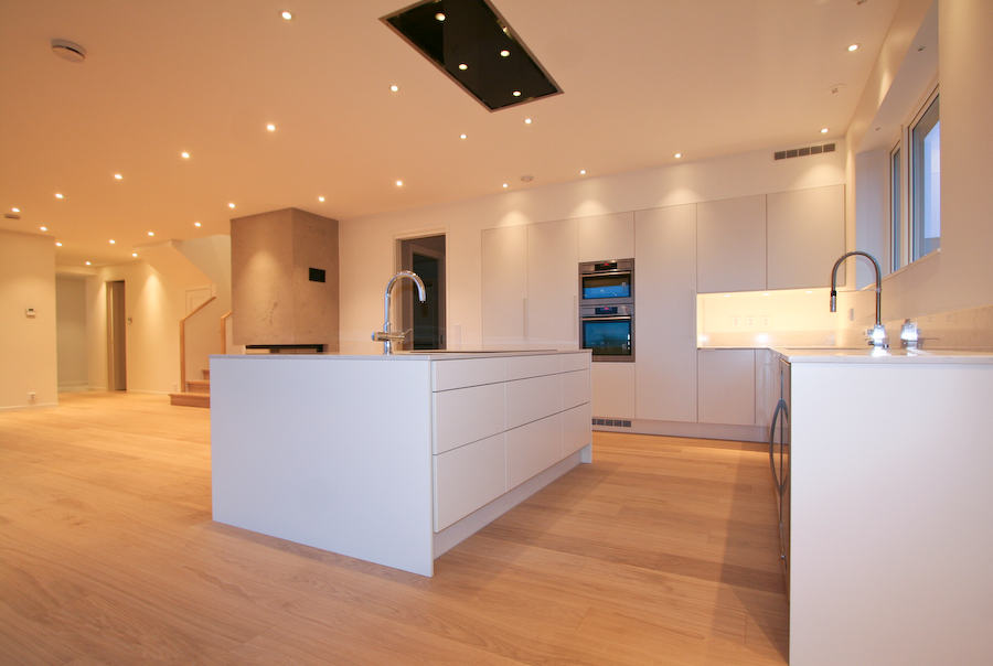 Ny villa Hammars Badvg, Nset, frdigstllande interirt